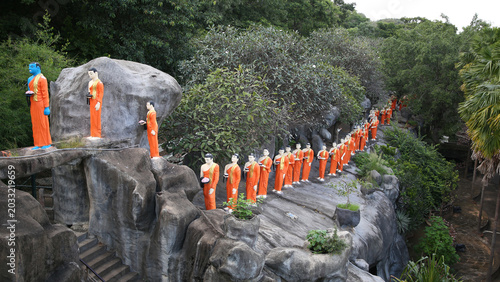 Templo de oro, Cuevas de Dambulla, Dambulla (Sri Lanka)