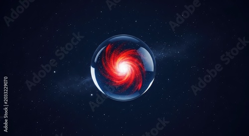 Deep navy blue solid background featuring a subtle scattering of distant white stars and faint nebula dust for a minimalist space aesthetic, abstract, design, template