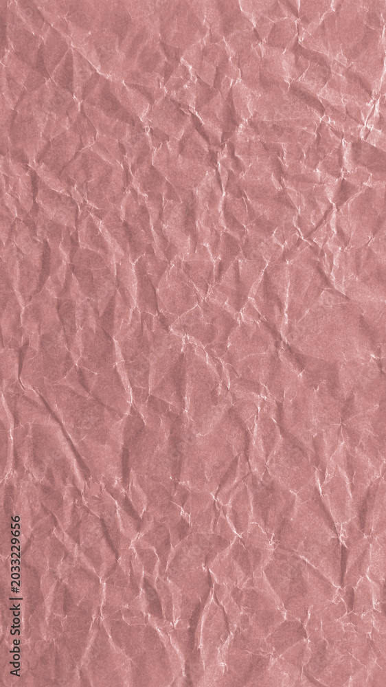 Fototapeta premium Textured pink crumpled paper mobile wallpaper