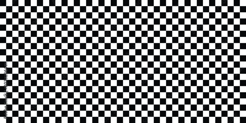 Obraz premium checkerboard racing pattern seamless background vector texture for motorsport speed themed graphic design projects.
