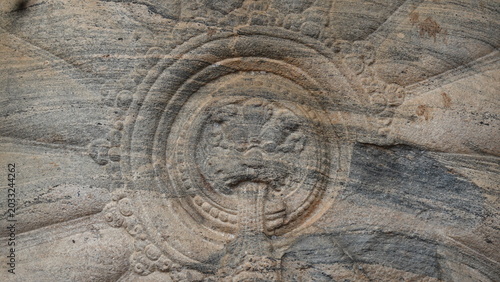 Quadro em tela Templo de Gal Vihara.s.XII, Polonnaruwa, Sri Lanka