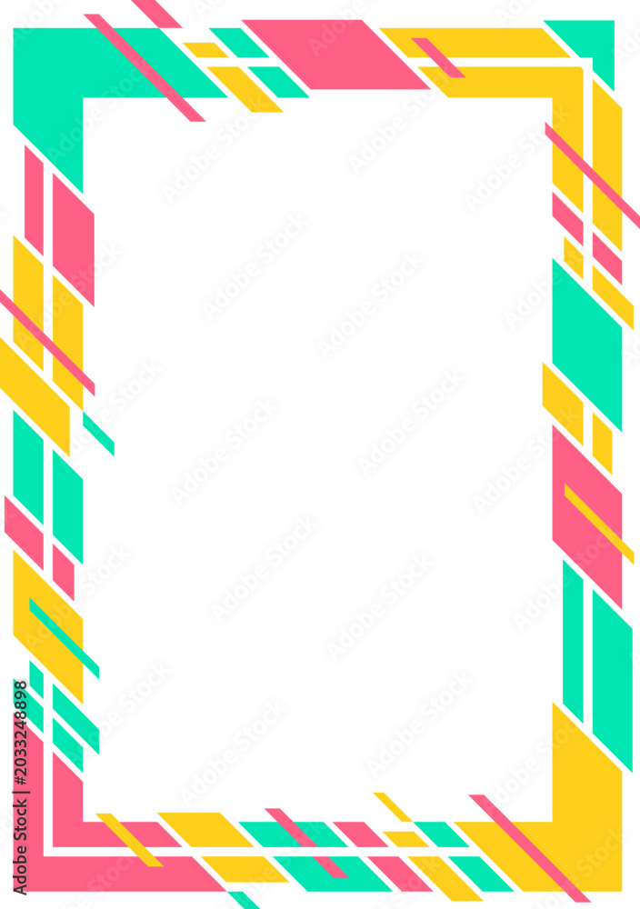Fototapeta premium abstract colorful background with squares