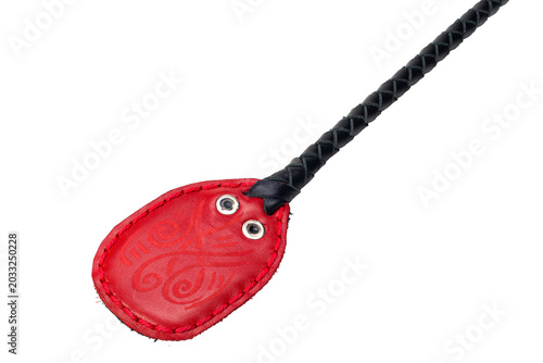 Bild auf Leinwand Closeup red whip
