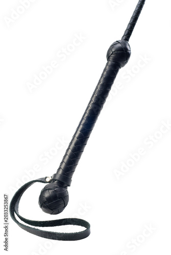 Konstfotografi Closeup black flogger