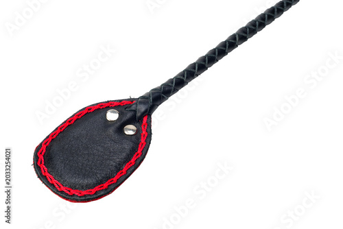 Fotografie Closeup whip black