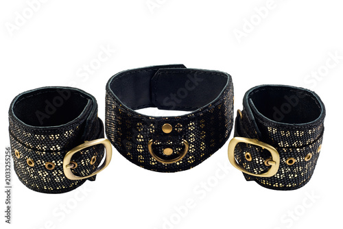 Cuffs and collar