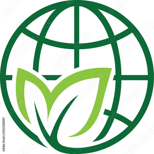 Eco global logo design