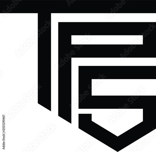 TPS minimalist logo