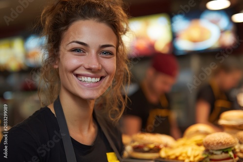 Summer Job Teenagers at Fast Food Part Time