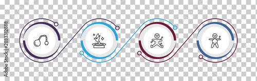 Photos outline magic icons set - fetters, pigeon, voodoo, voodoo doll