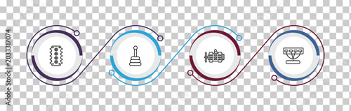 Foto outline car parts icons set - car cylinder head, car transmission, alternator, manifold