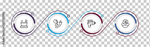 Foto outline astronomy icons set - moonwalker, extraterrestrial, laser gun, relativity