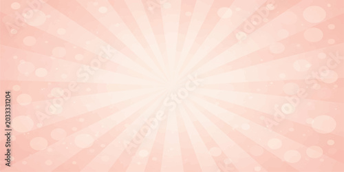 Schilderij op canvas Abstract pink and red sunburst background with radiant rays, glowing light and a