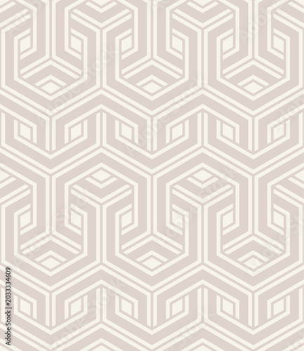 Vector seamless pattern with a modern geometric texture. Abstract repeating background. Polygonal bold grid of striped elements. Minimal design for textile, wallpaper, packaging, and surface design.