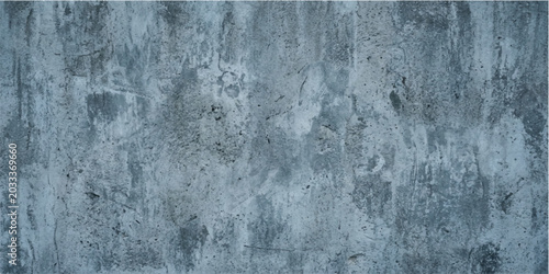grunge blue textured vintage wall background with copy space, old dirty rough concrete paper paint surface pattern backdrop, dark aged artistic grunge texture design