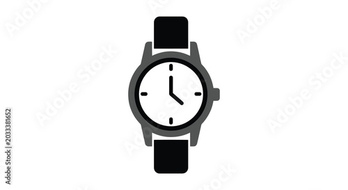 Watch Line art vector Icon simple creative abstract.eps