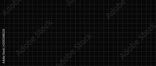 Seamless pattern millimeter dot guide grid blueprint, black surface. Fine point spacing geometry layout, interface wireframes dashboards planning pages data charts engineering diagrams technology.
