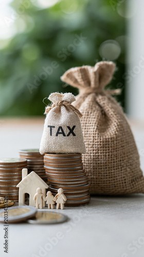 Tax Burden Concept: A small...