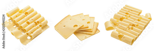 Foto Portioned firm food curd processing specimen showcasing structural culinary para
