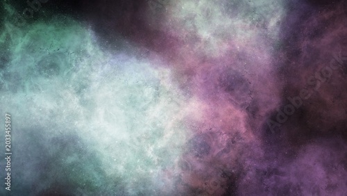 Mysterious green and purple smoke with soft glowing areas and deep texture. Enchanting and atmospheric abstract background perfect for spiritual, beauty, fantasy, and premium creative work.