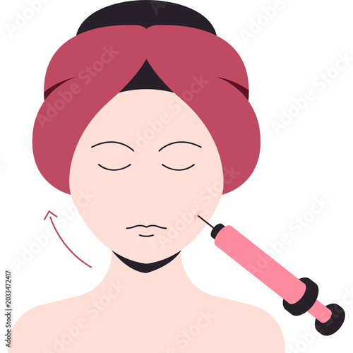 Botox Illustration