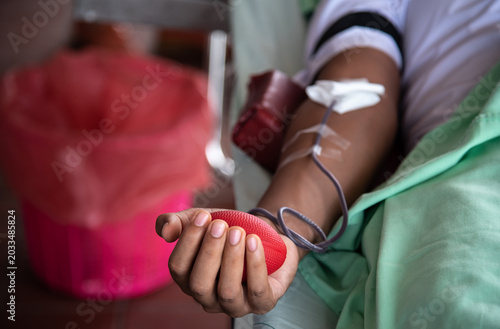 Donate blood to help fellow human beings with our mobile medical unit.