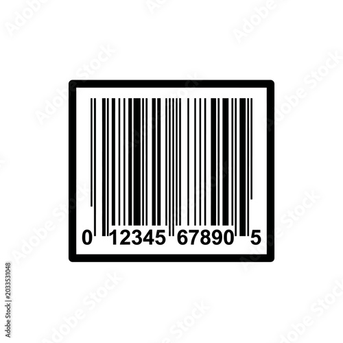 Barcode Scanner Code Label Symbol.