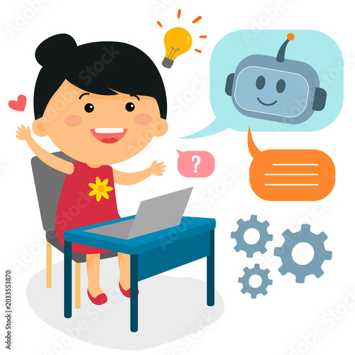 kids with chatGPT