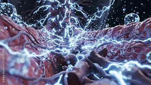  Human Spinal Cord Neural Signal Transmission Cerebrospinal Fluid Neurology Medical Anatomy 3D Cinematic Animation