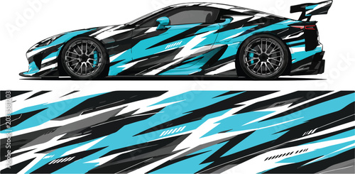 Sport Car Racing Vehicle Design 1.