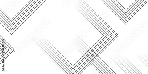 Canvastavla Minimal thin curve black and white gradient stripe diagonal line smooth dynamic tech transparent fabric pattern design