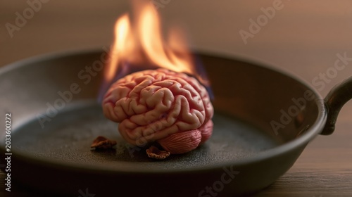 Metaphorical illustration of a 