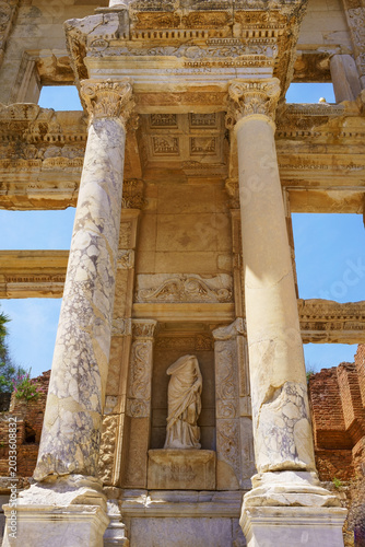 Canvastavla Ephesus Ancient Ruins