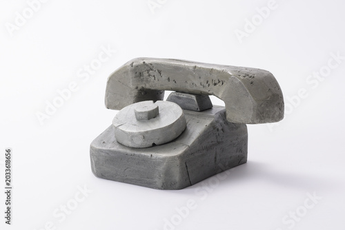 Foto Stone Landline Phone