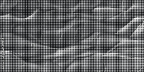 Photos Crinkled gray fabric texture fills the entire frame smoothly