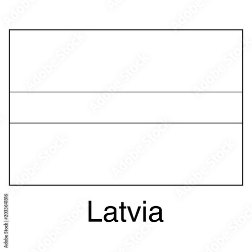 Latvia National Flag