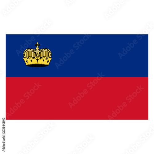 Liechtenstein Flag