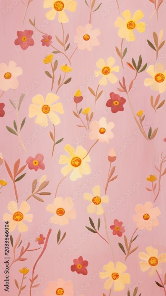 Obraz premium Flower pattern backgrounds texture.