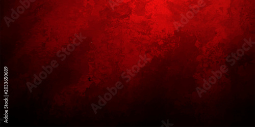 Foto Grunge red background with red textured vintage distressed wall pattern, old dir