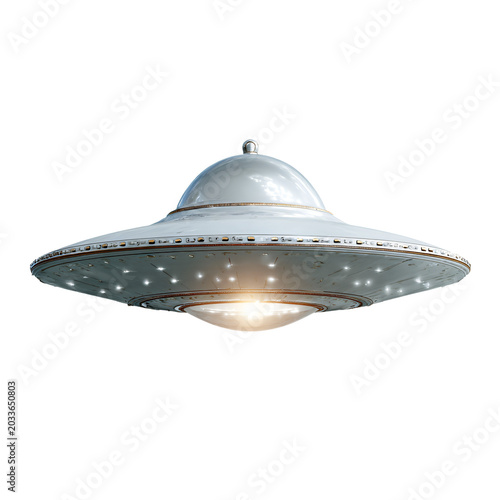UFO Transparent Background PNG Isolated White Background