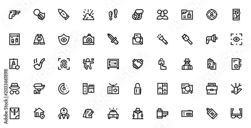Photos Private Detective icon pack