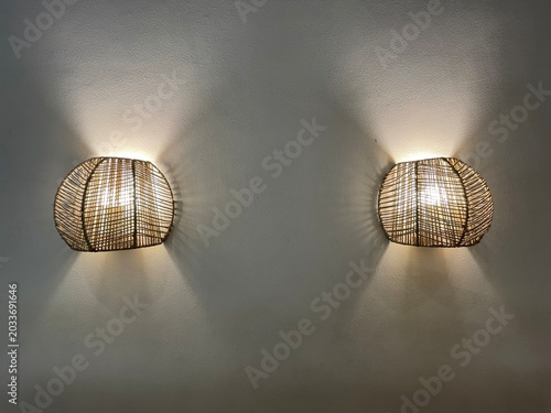 BAMBOO LAMP BASKET DESIGN FOR A TROPICAL FEEL IN YOUR HOME INTERIOR