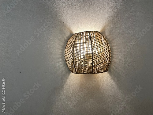 BAMBOO LAMP BASKET DESIGN FOR A TROPICAL FEEL IN YOUR HOME INTERIOR