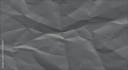 Fotografie Crinkled gray paper texture fills the entire frame