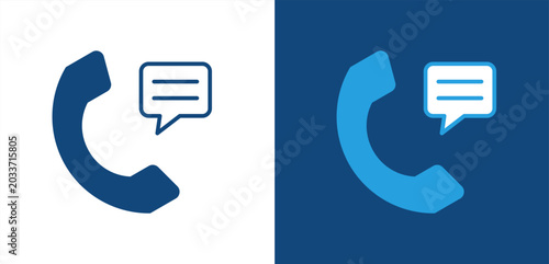 Foto Concept icon, with light and dark background.