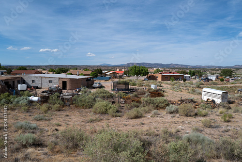 Valokuva Native American life on a reservation in Arizona