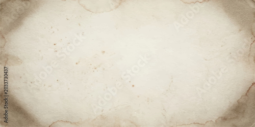 Foto A weathered parchment with antique stains and frayed edges evokes a sense of history and mystery, hinting at forgotten tales and ancient secrets