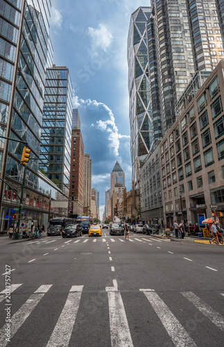 Bild auf Leinwand New york, usa august 20,2024
