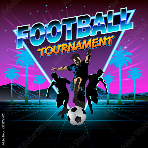 Retro Futurism Football