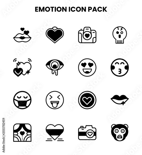 Foto Emotion DuoTone SVG Icons Pack